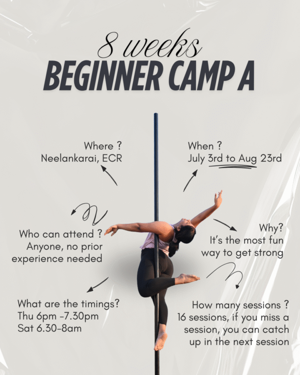 8 Week Camp A | Thu-6pm, Sat-6.30am | Beginners | ECR | Starts July 3rd