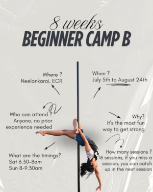 8 Week Camp B |  Sat 6.30am & Sun 8am| Beginners | ECR | Starts July 5th