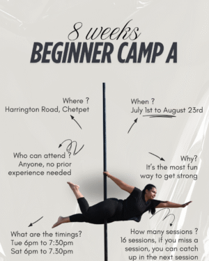 8 Week Camp A |  Tue 6pm & Sat 6pm | Beginners | Harrington Road | Starts July 1st