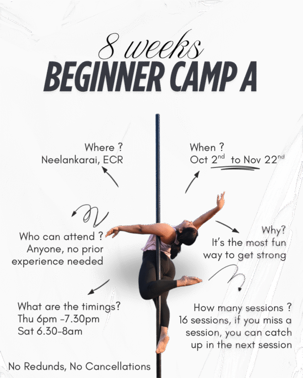 8 Week Camp A | Thu-6pm, Sat-6.30am | Beginners | ECR | Starts Oct 2nd