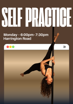 Self Practice - One session | Monday 6pm -7.30pm | Harrington Road