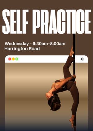Self Practice - One session | Wednesday 6.30am -8am | Harrington Road