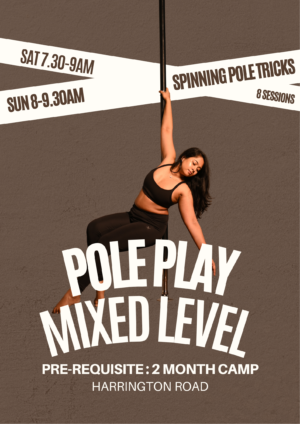 Mixed Level Pole Play | Sat 7.30-9am & Sun 8-9.30am | Harrington Road | Starts June 6th
