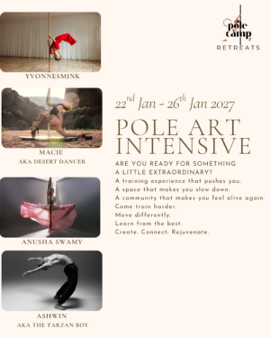 Pole Art Intensive | Jan 22-26 | TRACK A + B
